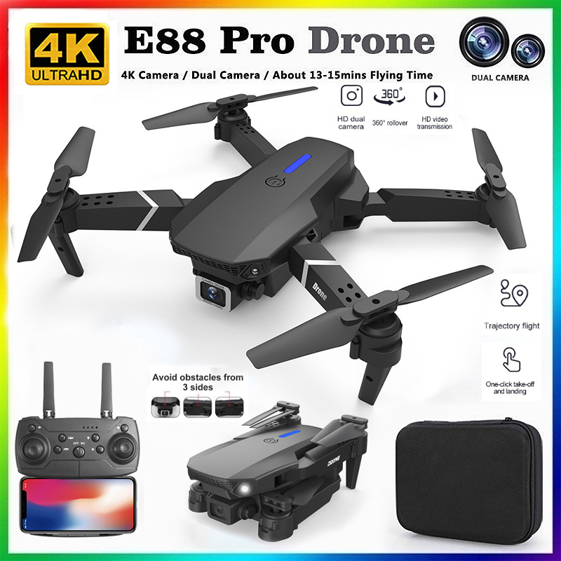 Drone Camera Wide Angle - 2026 NIEUWE E88 Professionele HD 4K
