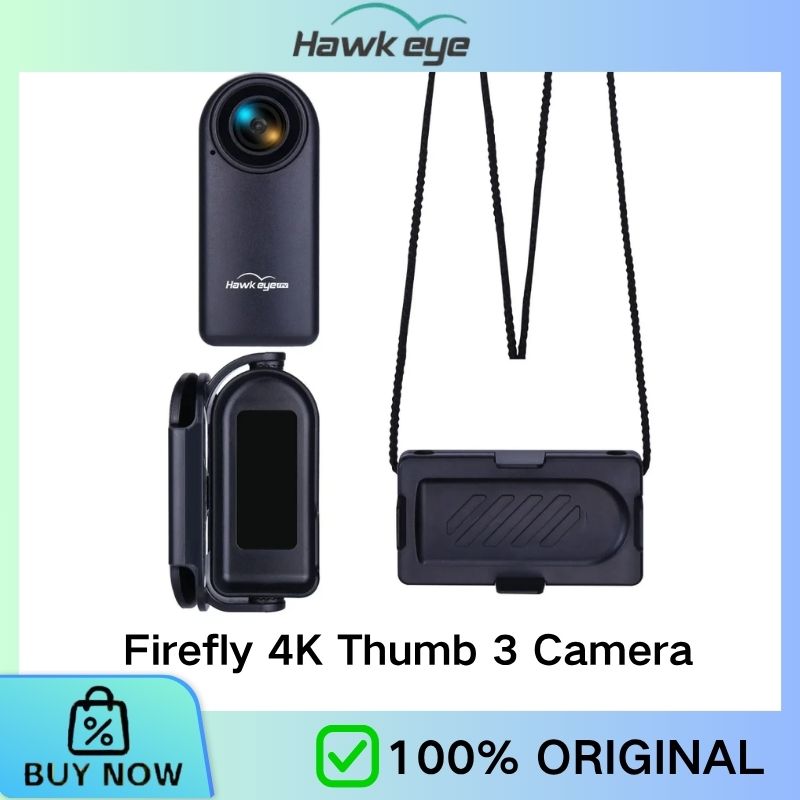Drone Camera Vlog - Hawkeye Firefly Thumb3 4K Mini Action