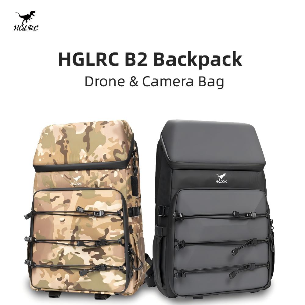 Drone Camera Case - HGLRC B2 Drone&Camera-rugzak - 47X29X23cm 14,5L