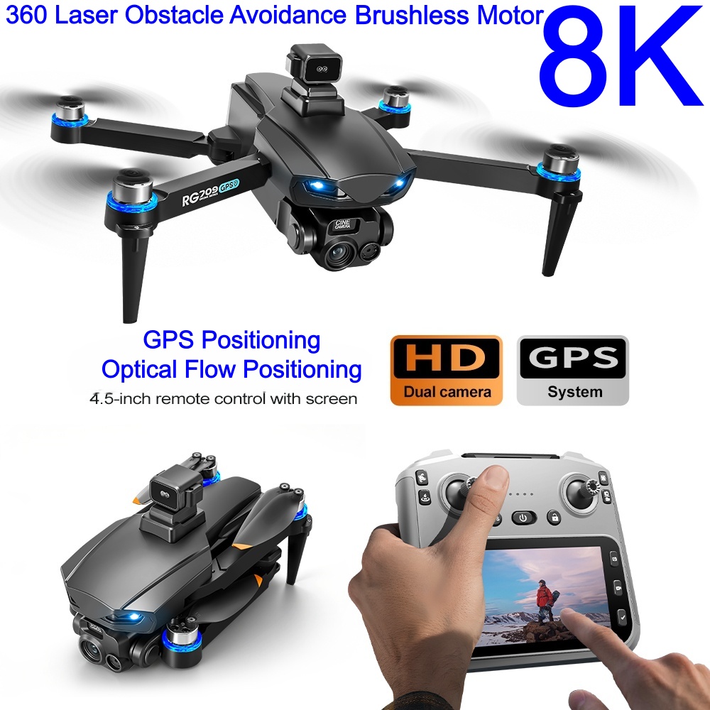 Drone Camera 4K - NIEUWE 8K Drone Met HD Camera