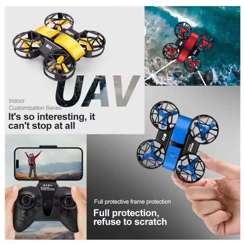 Drone Camera Wide Angle - D12 Mini Drone 4k Professionele HD