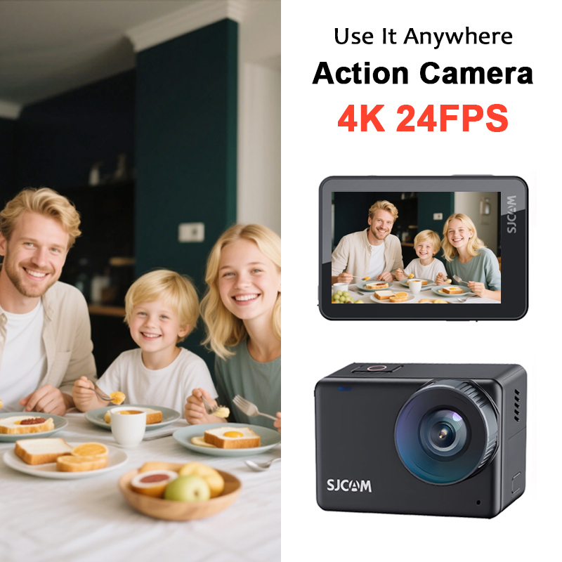 Drone Camera Action - SJCAM SJ10X Waterdichte actiecamera Anti-Shake 4K