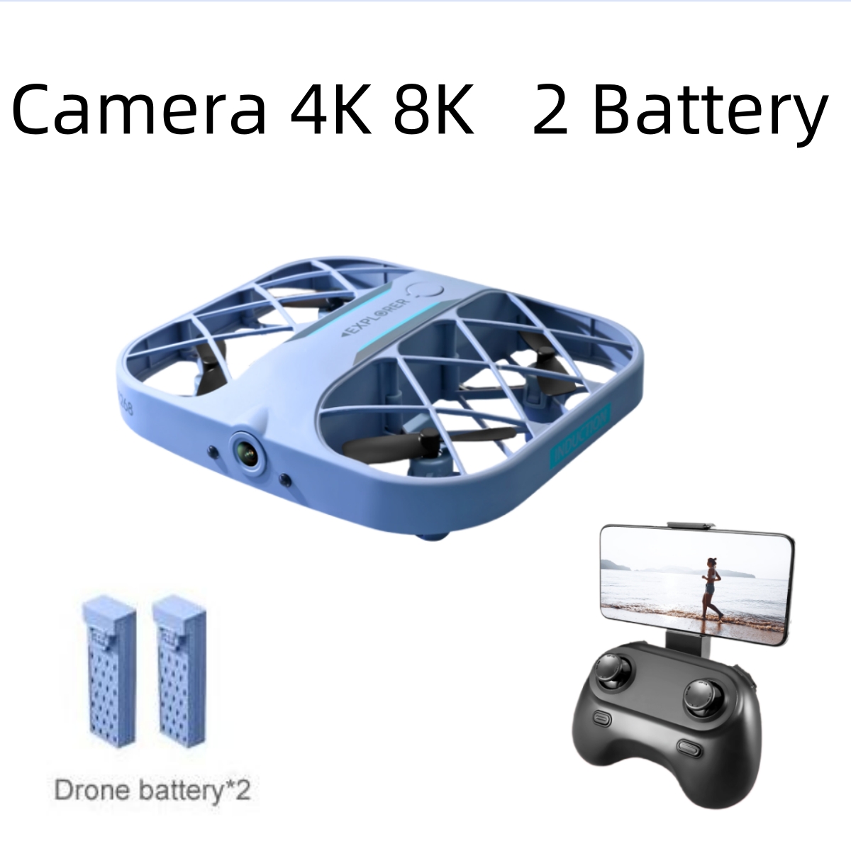 Drone Camera Lens - JJRC H107 FPV RC Drone met