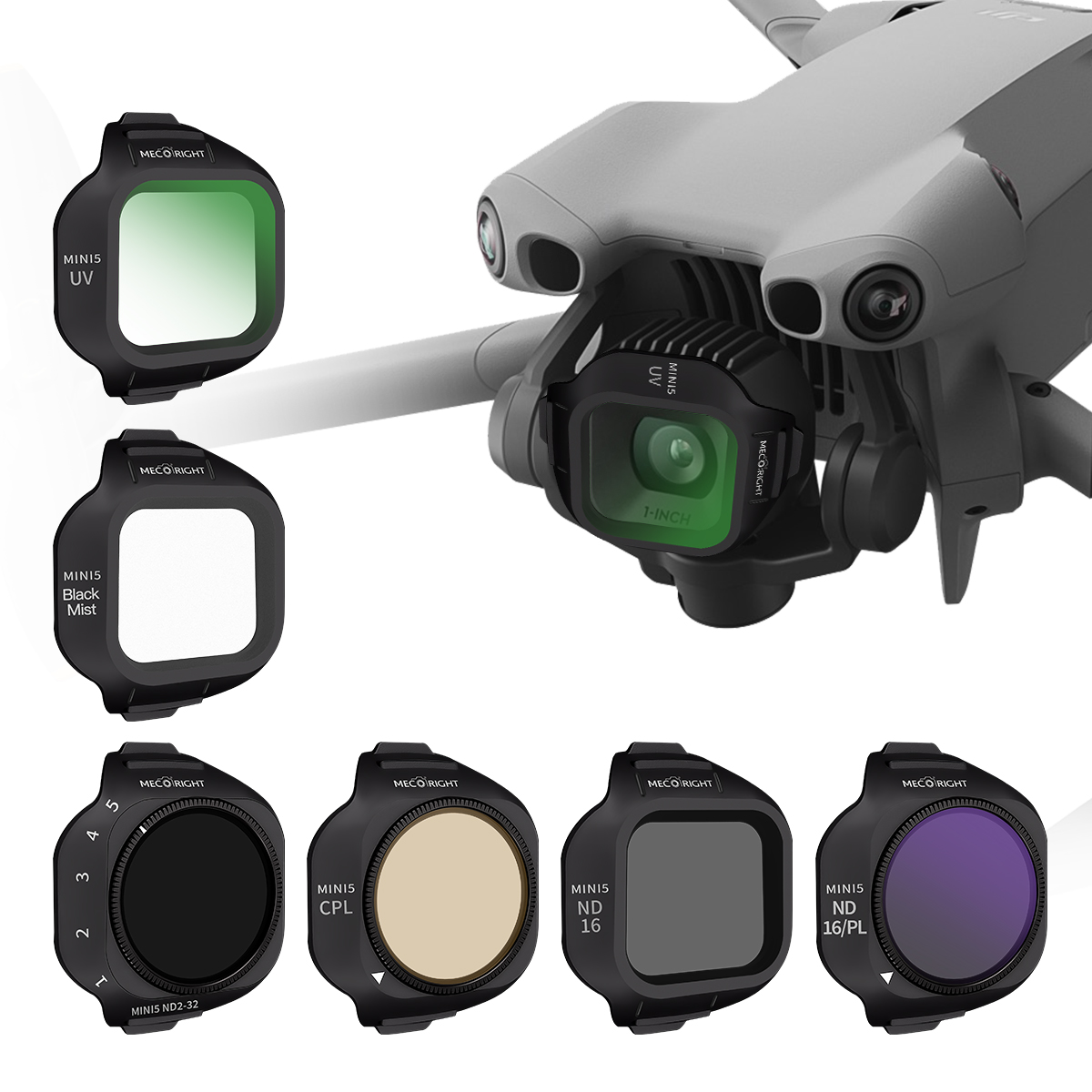 Drone Camera Filter - Mecoright Toepasbare DJI Mini5 Pro UAV