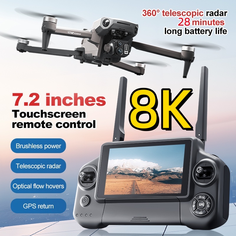 8K 3-assige Gimbal Brushless 7 - Drone Camera With Gimbal recensie en prijs