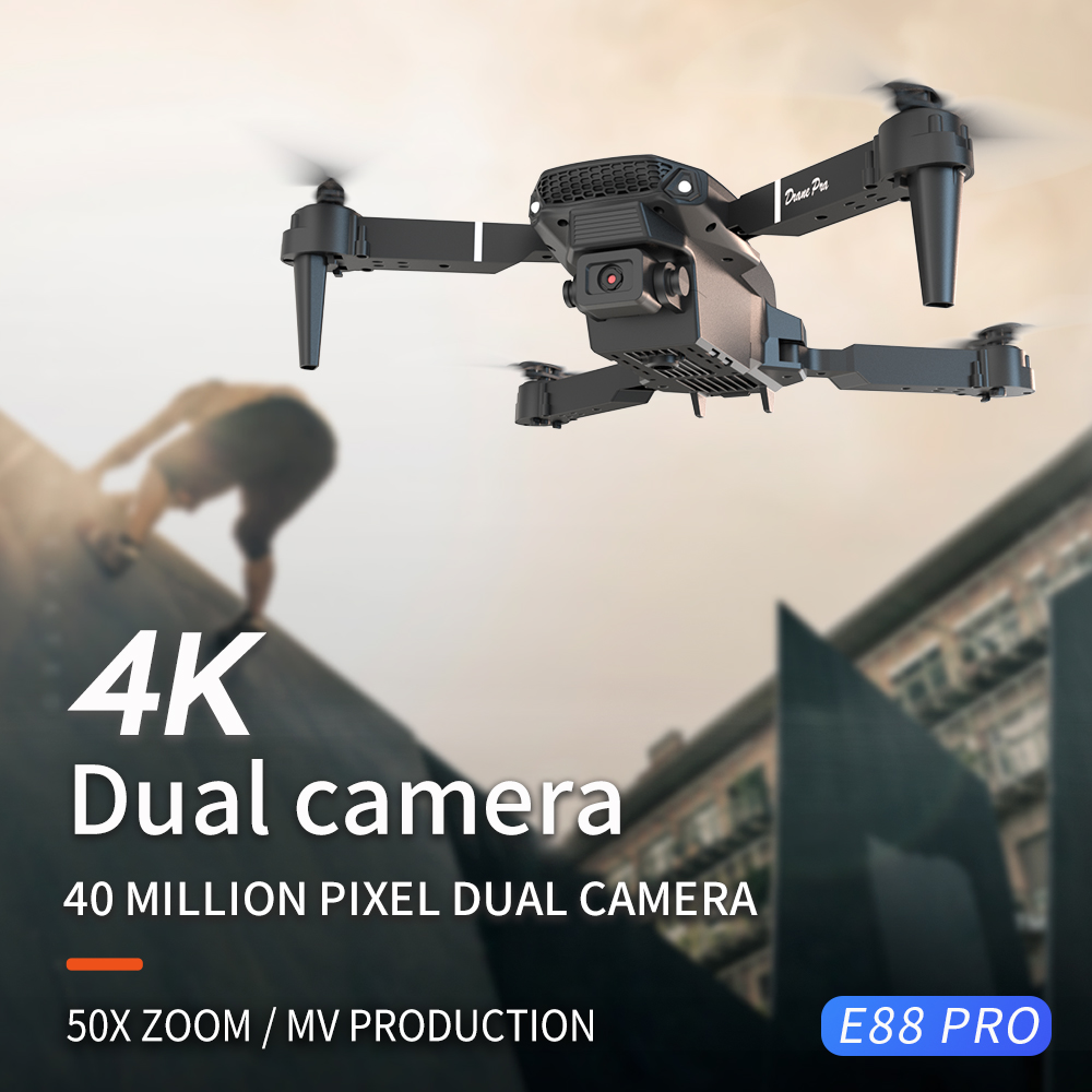 2026 NIEUWE E88 Professionele  - Drone Camera Wide Angle recensie en prijs