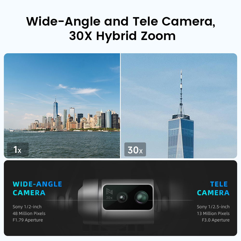FIMI X8 Tele Max Nieuwe Drone  - Drone Camera Wide Angle recensie en prijs