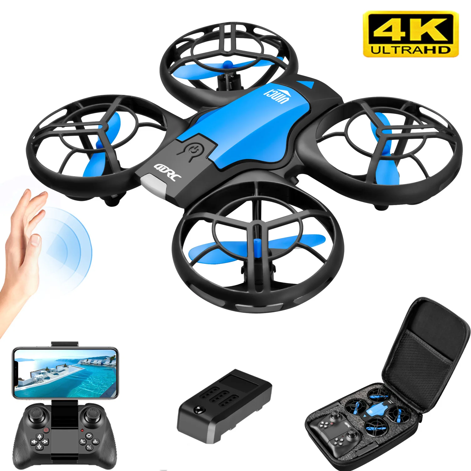 V8 Nieuwe Mini Drone 4K Profes - Drone Camera Wide Angle recensie en prijs