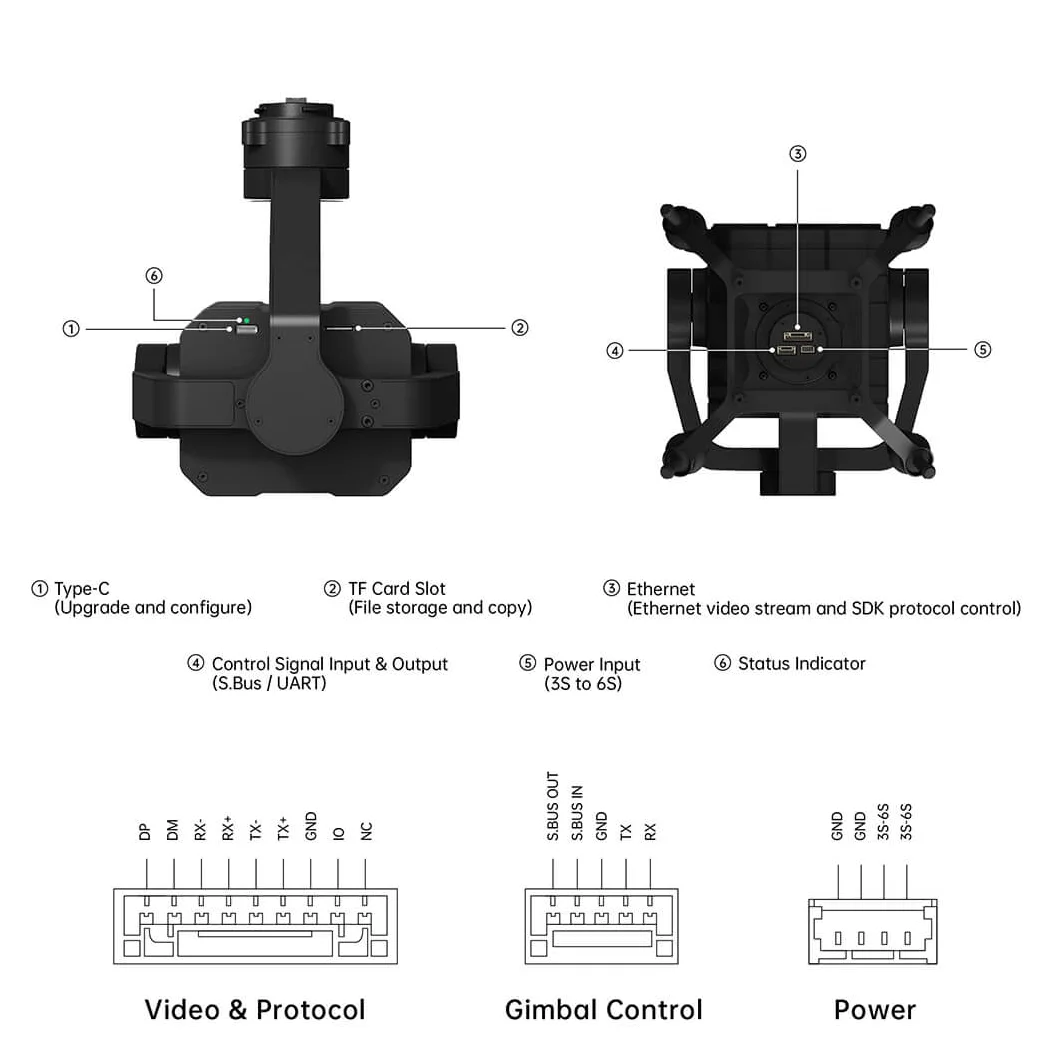 2026 NewT30 Gimbal Camera Dron - Drone Camera With Gimbal recensie en prijs