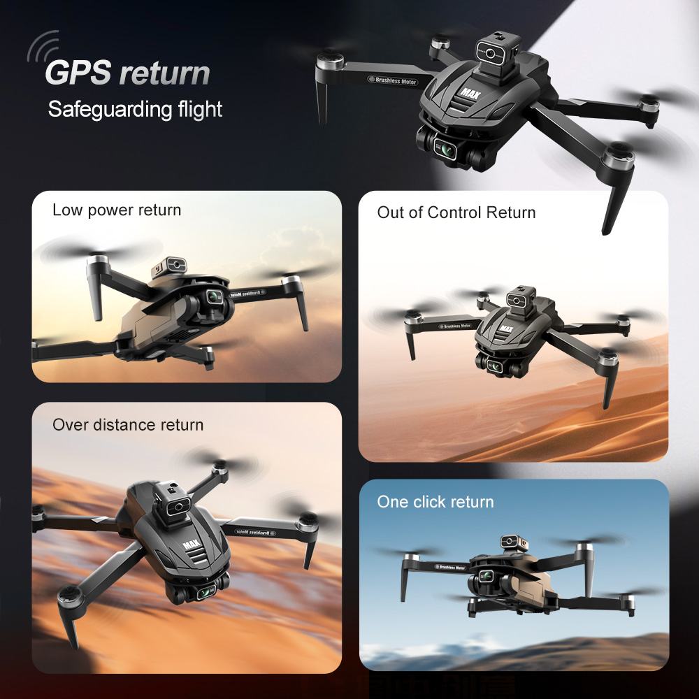 V168 PRO Max GPS Drone 8K Prof - Drone Camera Lens recensie en prijs