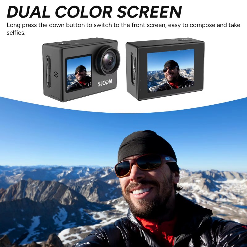 Dual Screen-SJ4000 SJCAM Helmc - Drone Camera Action recensie en prijs