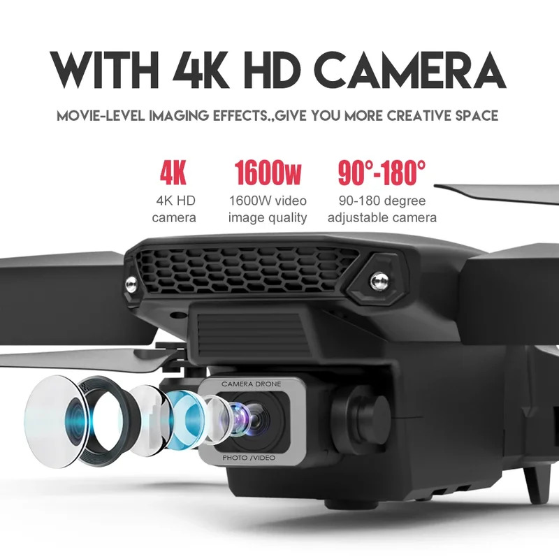 E88 ProIntelligent Opvouwbare  - Drone Camera Wide Angle recensie en prijs