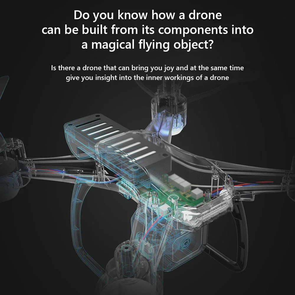 JJRC H108 DIY-onderwijsassembl - Drone Camera 4K recensie en prijs