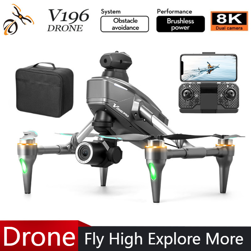 2025 V196 Automatische Obstake - Drone Camera With Gimbal recensie en prijs