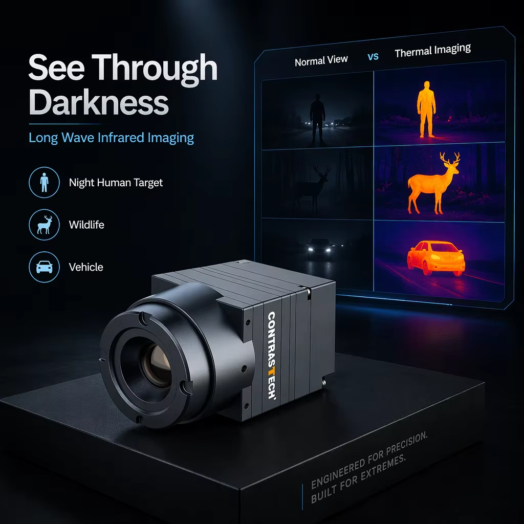 640x512 LWIR Thermische beeldv - Drone Camera Thermal recensie en prijs