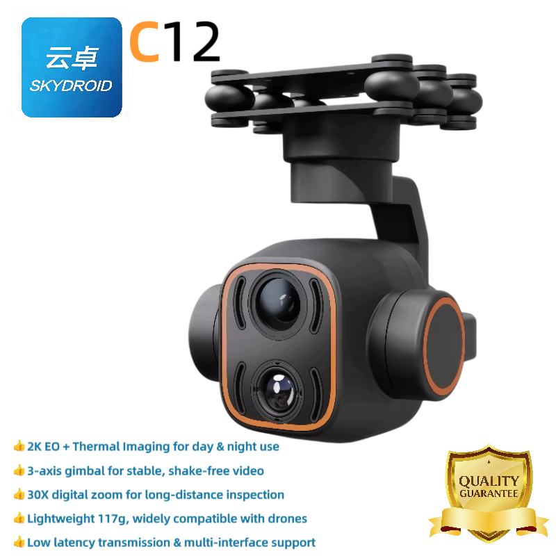 Skydroid C12 3-assige gimbal t - Drone Camera Thermal recensie en prijs