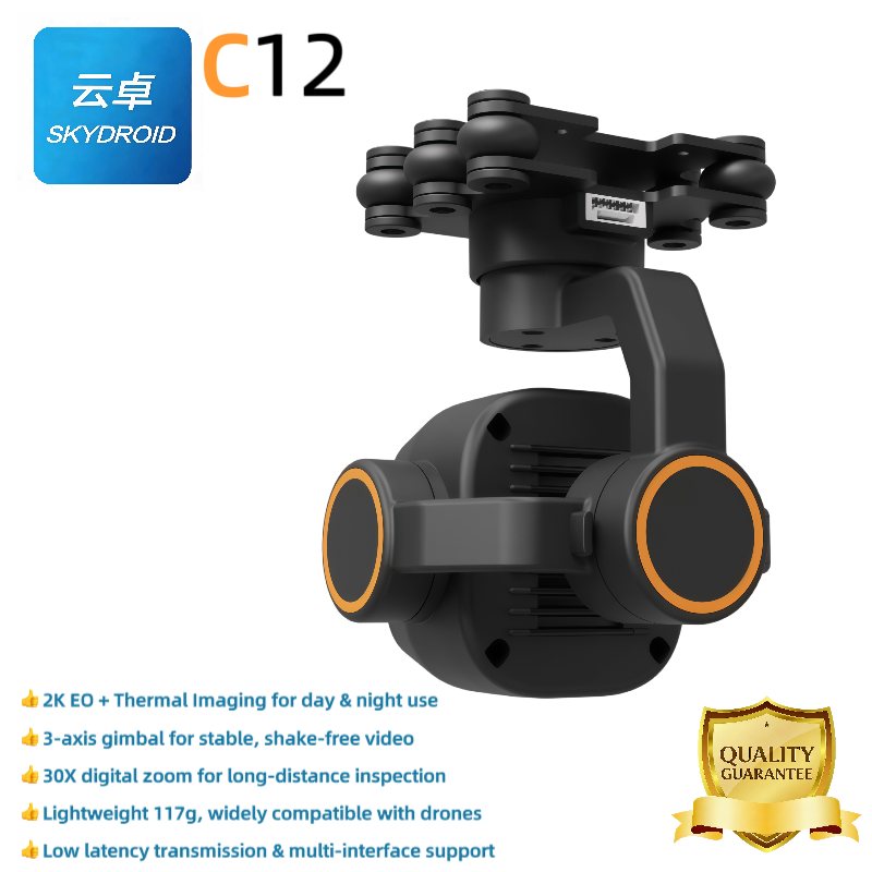 Skydroid C12 3-assige gimbal t - Drone Camera Thermal recensie en prijs