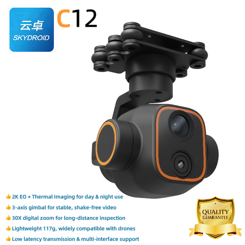 Skydroid C12 3-assige gimbal t - Drone Camera Thermal recensie en prijs