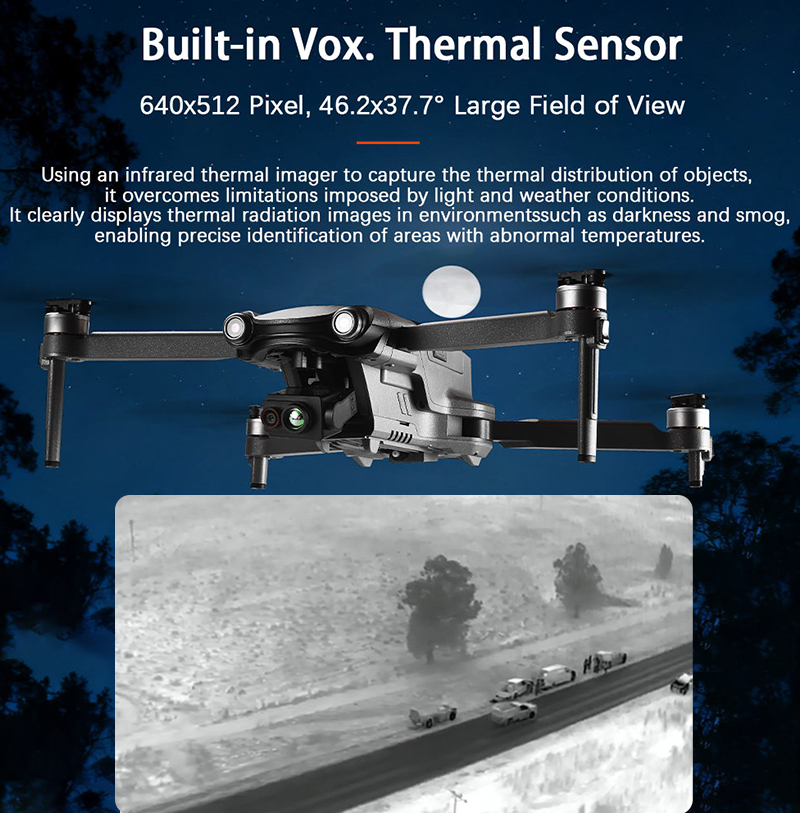 Nieuwe aanwinst 640x512 FPV dr - Drone Camera Thermal recensie en prijs